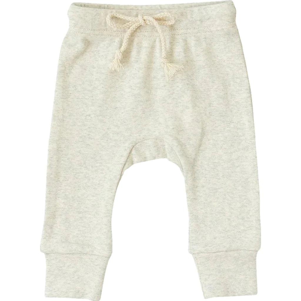 Oatmeal Cotton Jogger