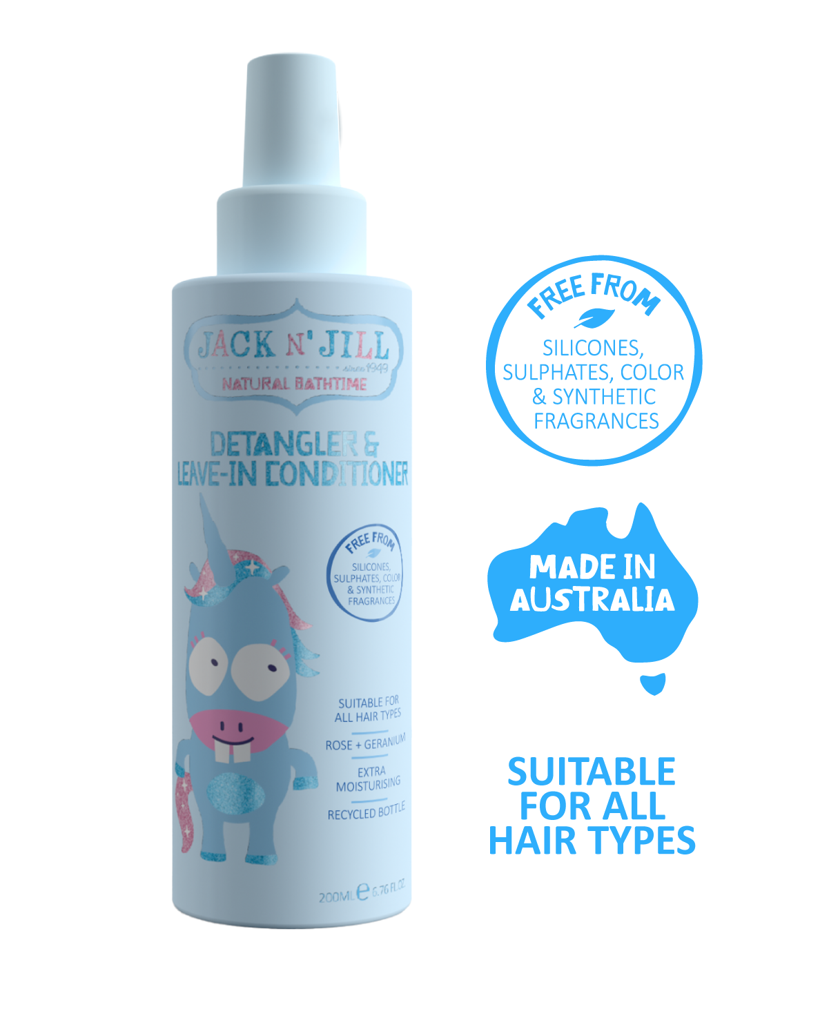Detangler & Leave-in Conditioner - Natural 200mL