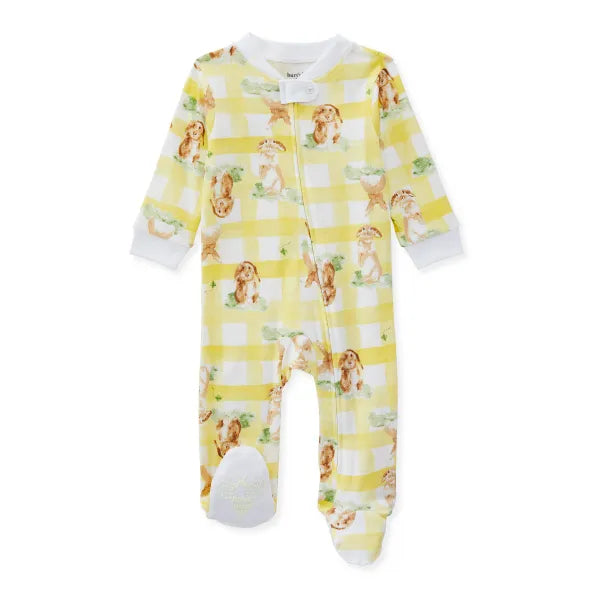 Bunny Plaid Sleep & Play