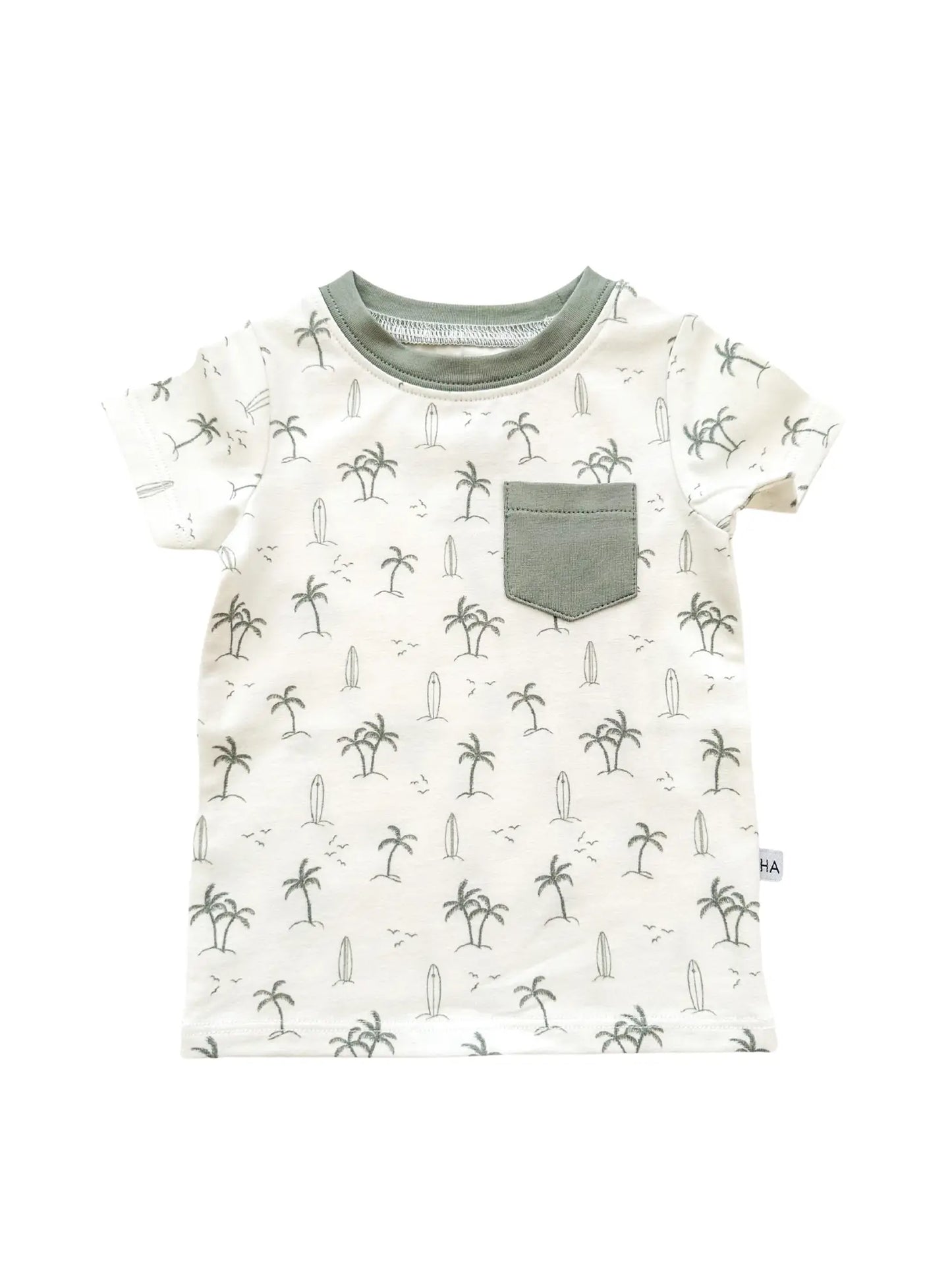 palm beach design shirt