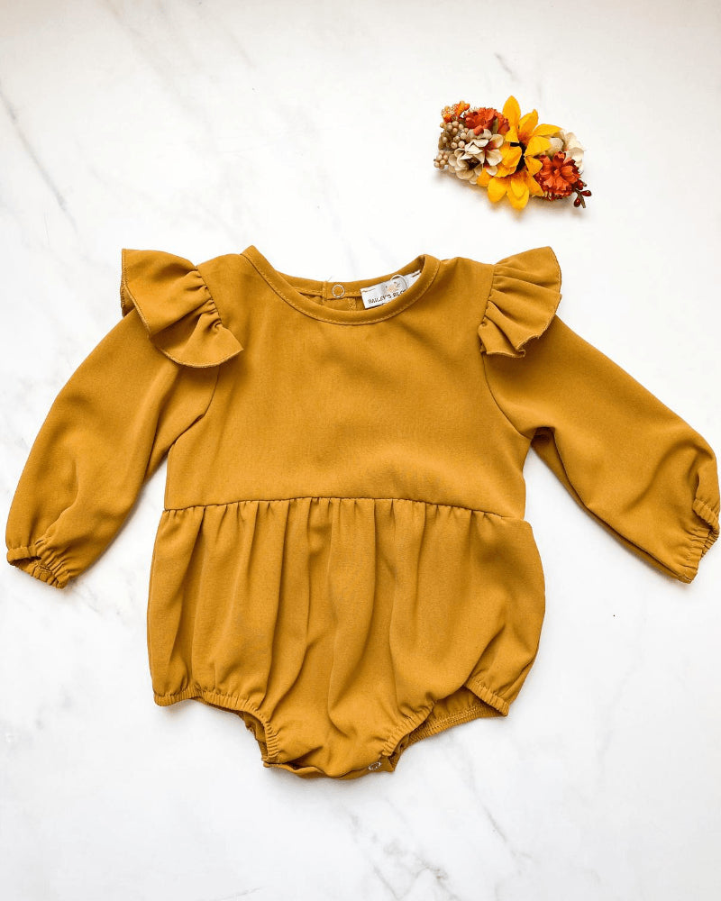 Rhodes Ruffle Bubble Romper