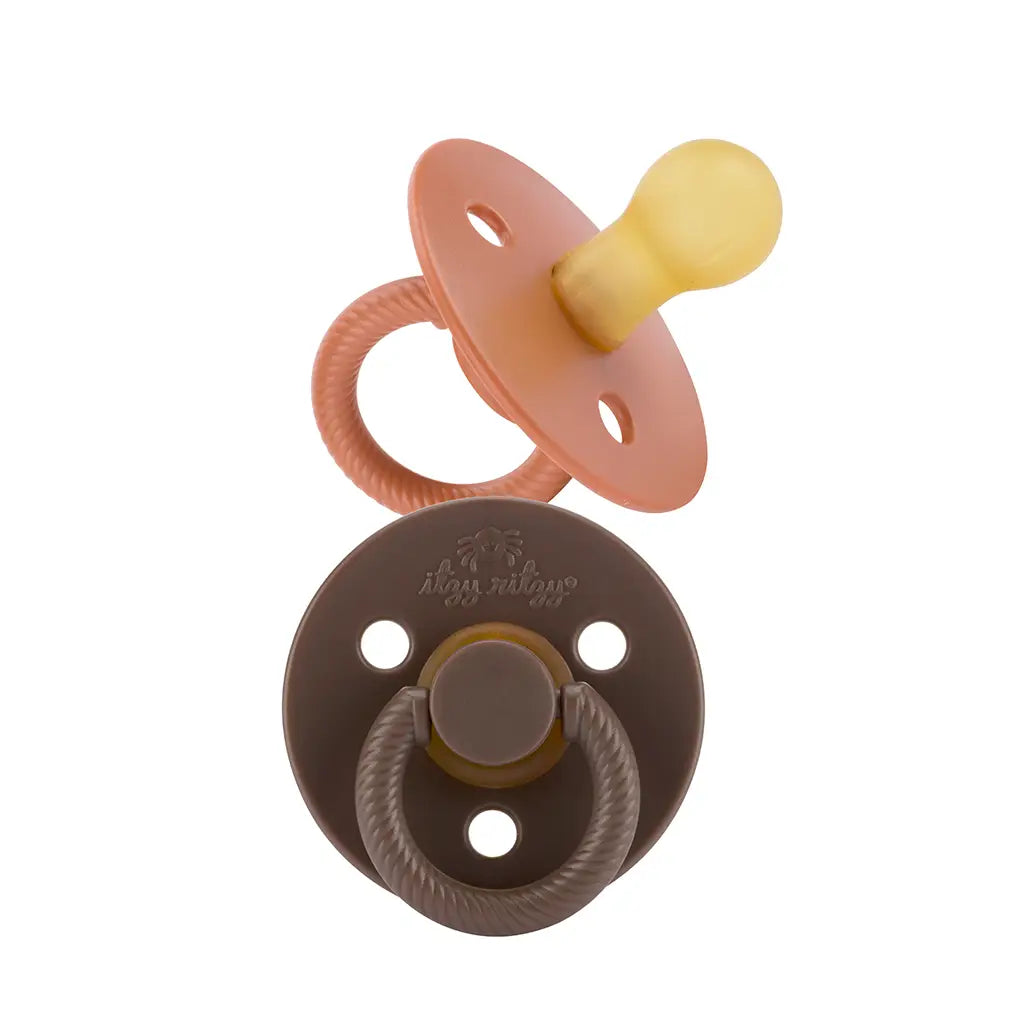 Itzy Soother Natural Rubber Pacifier Set