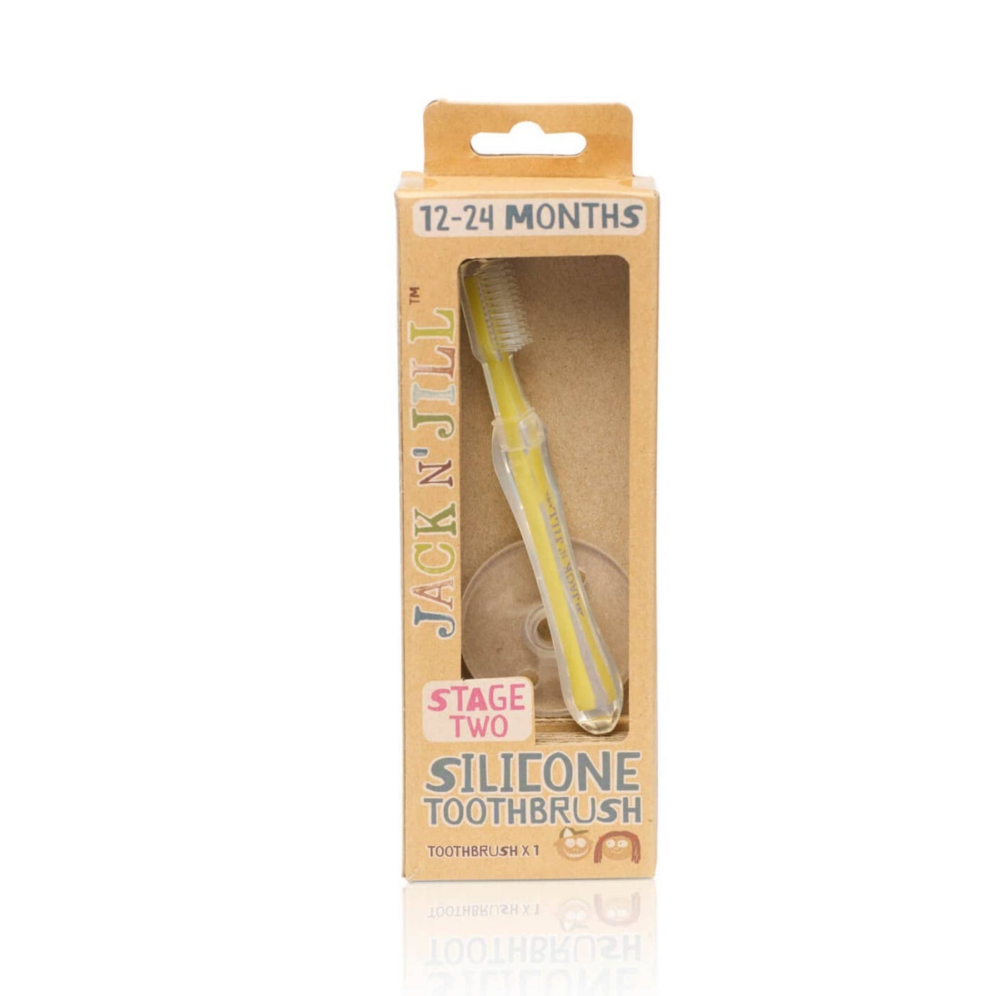 Jack N' Jill Stage 2 Silicone Toothbrush