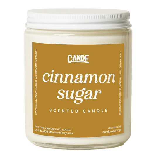 Cinnamon Sugar Scented Candle: Standard