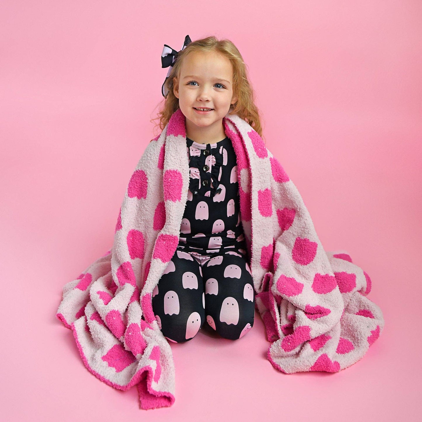 Shade Black Ghost RUFFLE TWO PIECE Bamboo Halloween