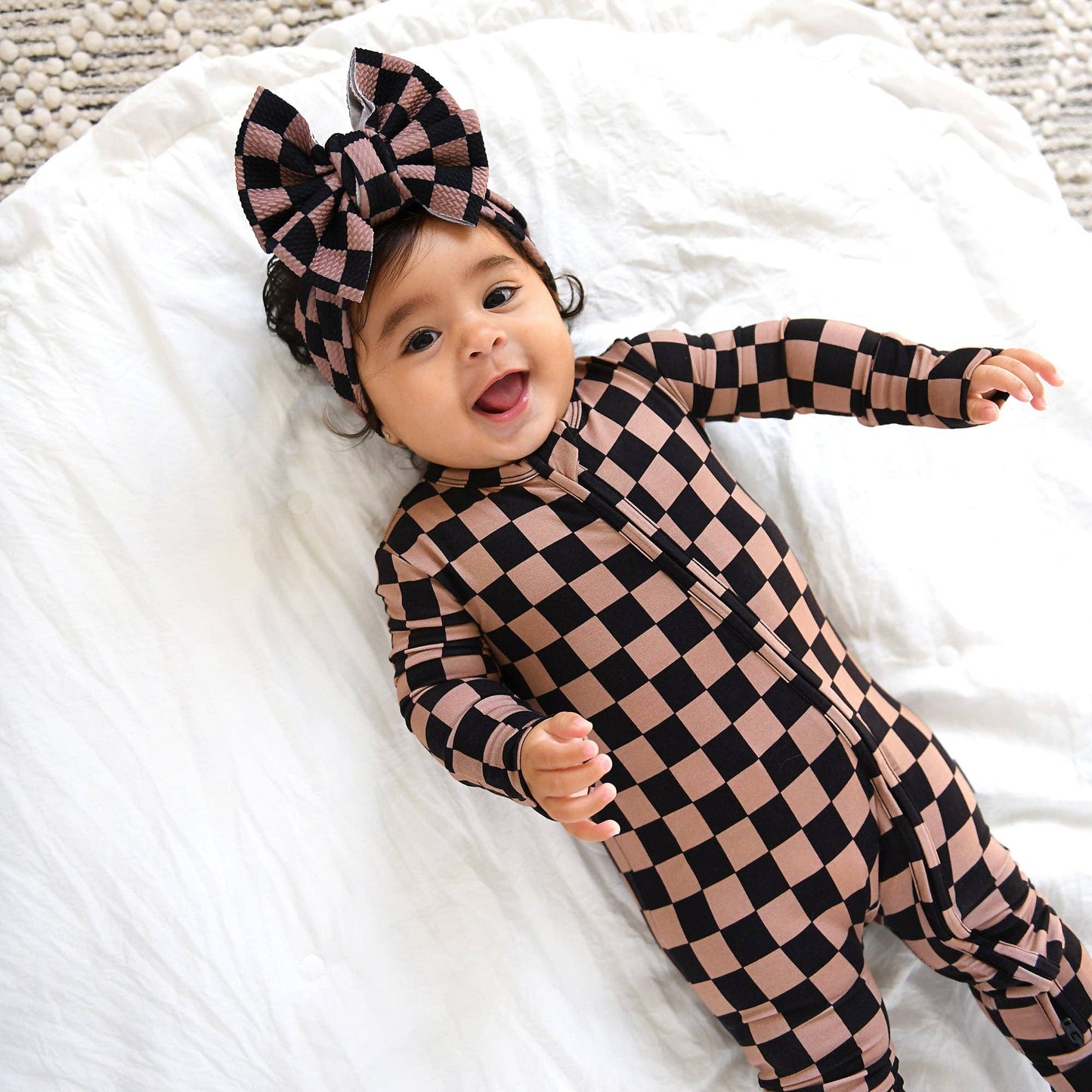 Bentley ZIP Checks Bamboo