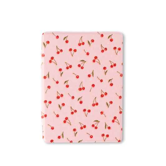 Painted Cherries Clear Back Kindle Case | Bookish & Reading: Kindle Paperwhite (11th Generation)
