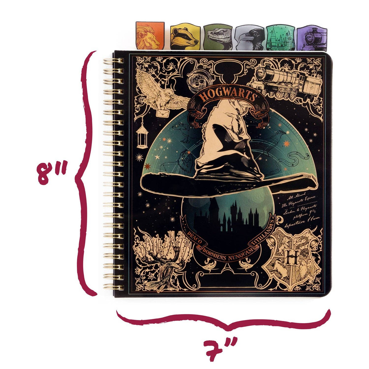 Harry Potter Sorting Hat Tabbed Journal