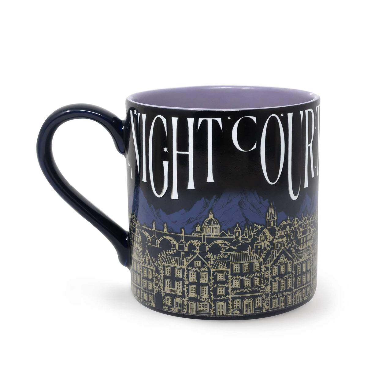Color Changing Ceramic Mug, Night Court