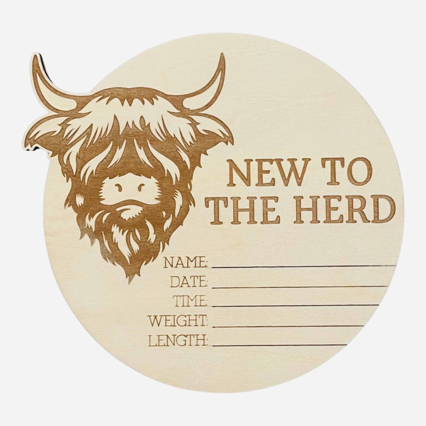 New to the Herd Birth Disc