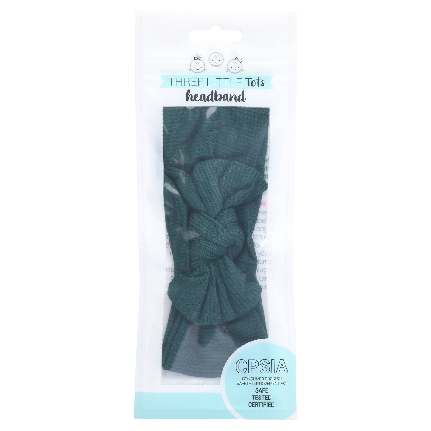 Ultra Soft Baby Headband Bow: Cocoa