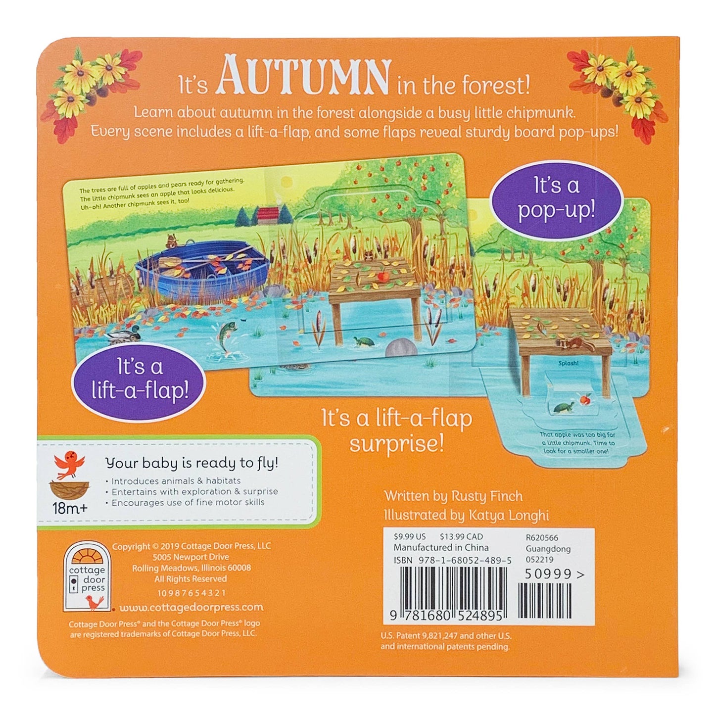 Autumn in the Forest Lift-a-Flap Surprise Board Book