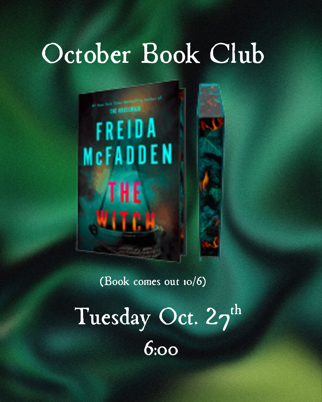 October Book Clubs!