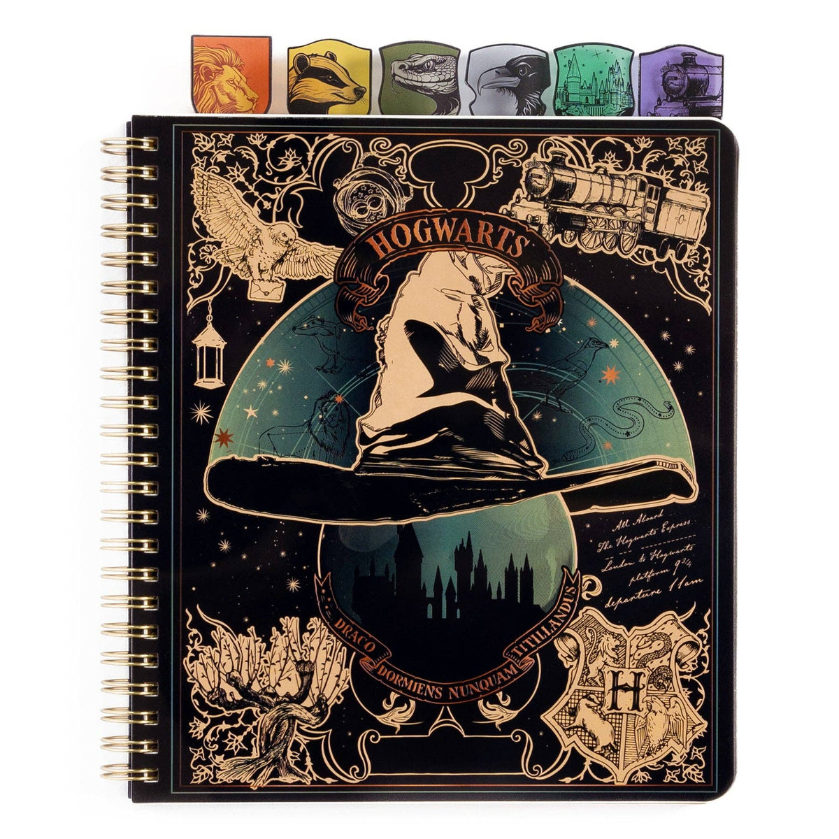 Harry Potter Sorting Hat Tabbed Journal