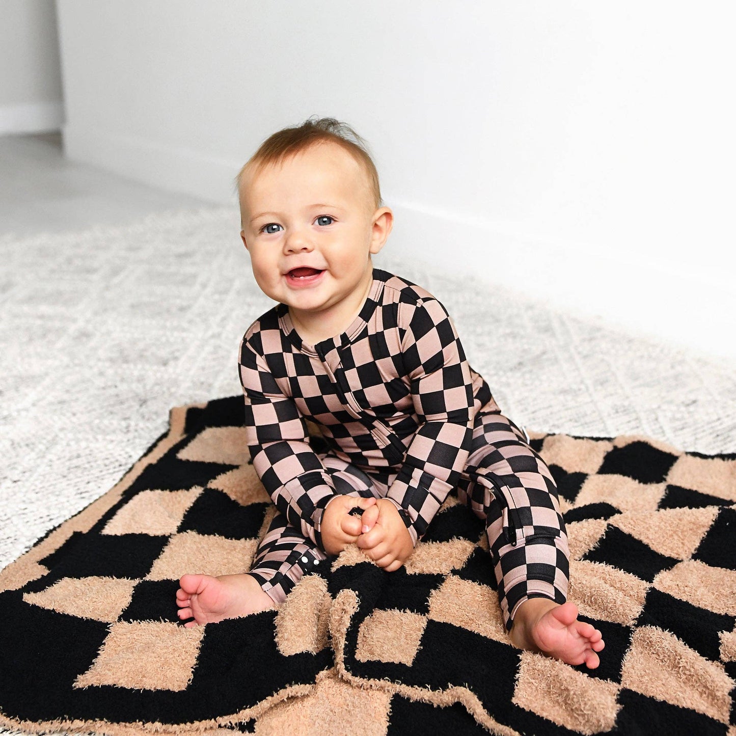 Bentley ZIP Checks Bamboo