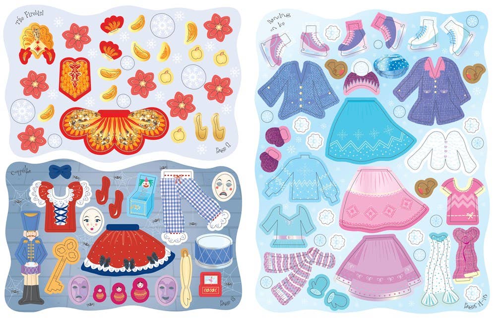 Sticker Dolly Dressing Christmas : Usborne