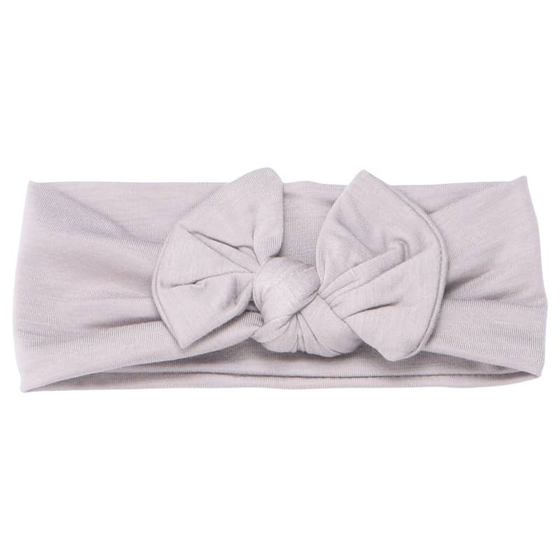 Ultra Soft Baby Headband Bow: Rose