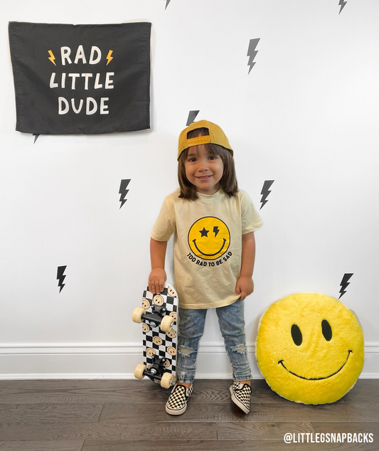 Rad Little Dude Banner: Small 17x13"