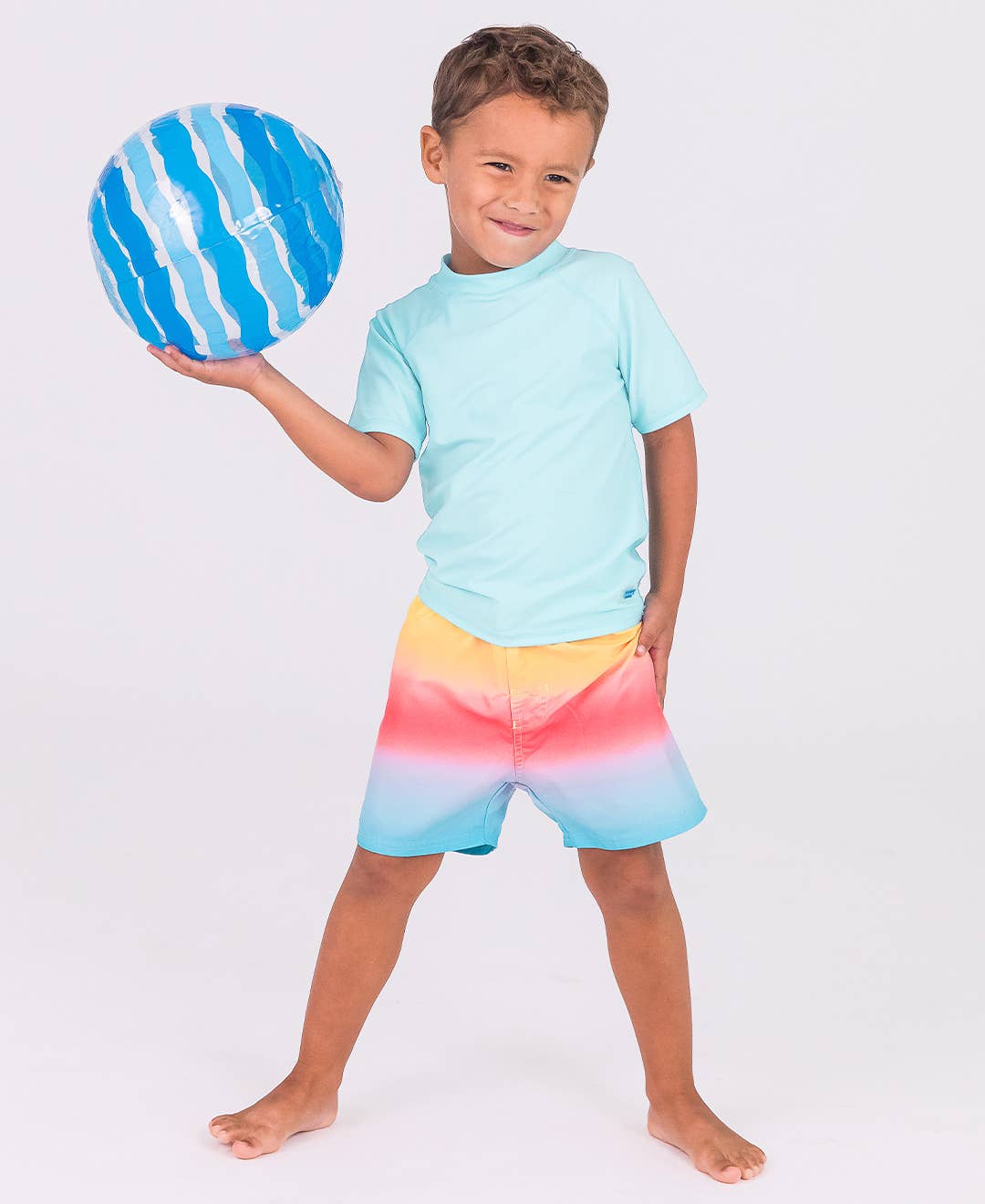 Beach Paradise Swim Trunks