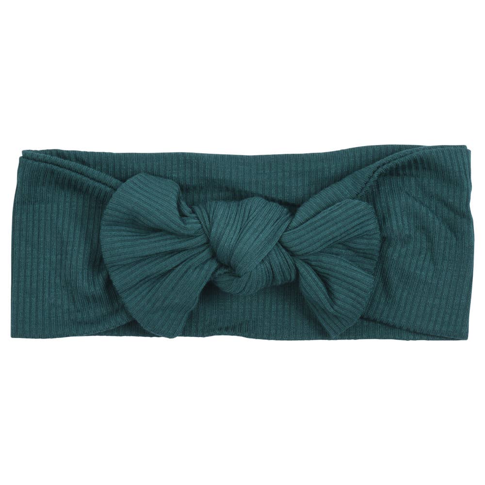 Ultra Soft Baby Headband Bow: Rose