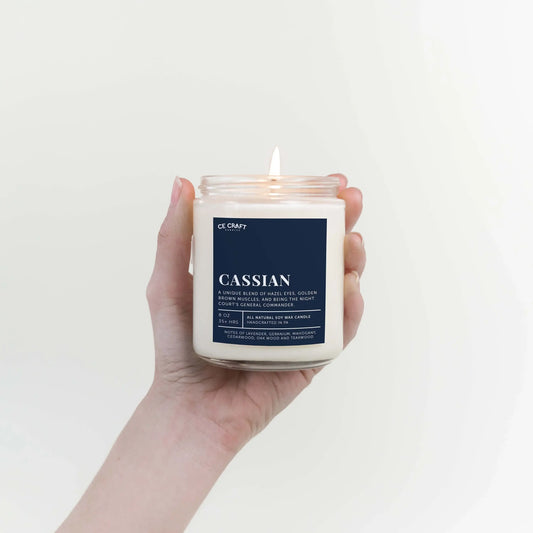 Cassian Scented Candle: Standard