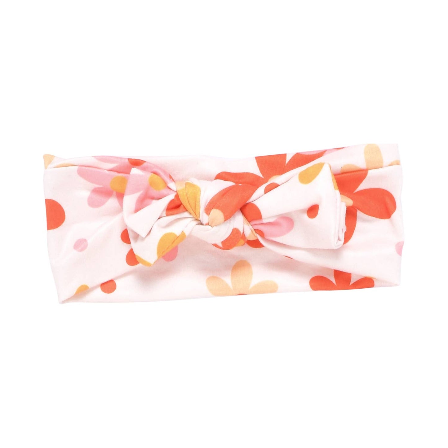 Ultra Soft Baby Headband Bow: Rose