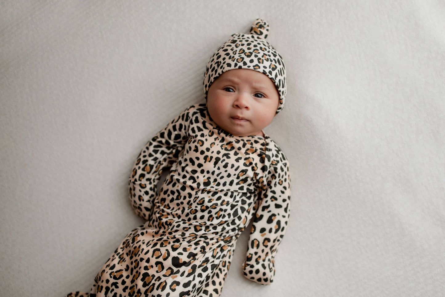 Leopard Knotted Gown: Gown