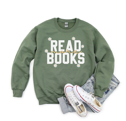 Read More Books Crewneck Sweatshirt