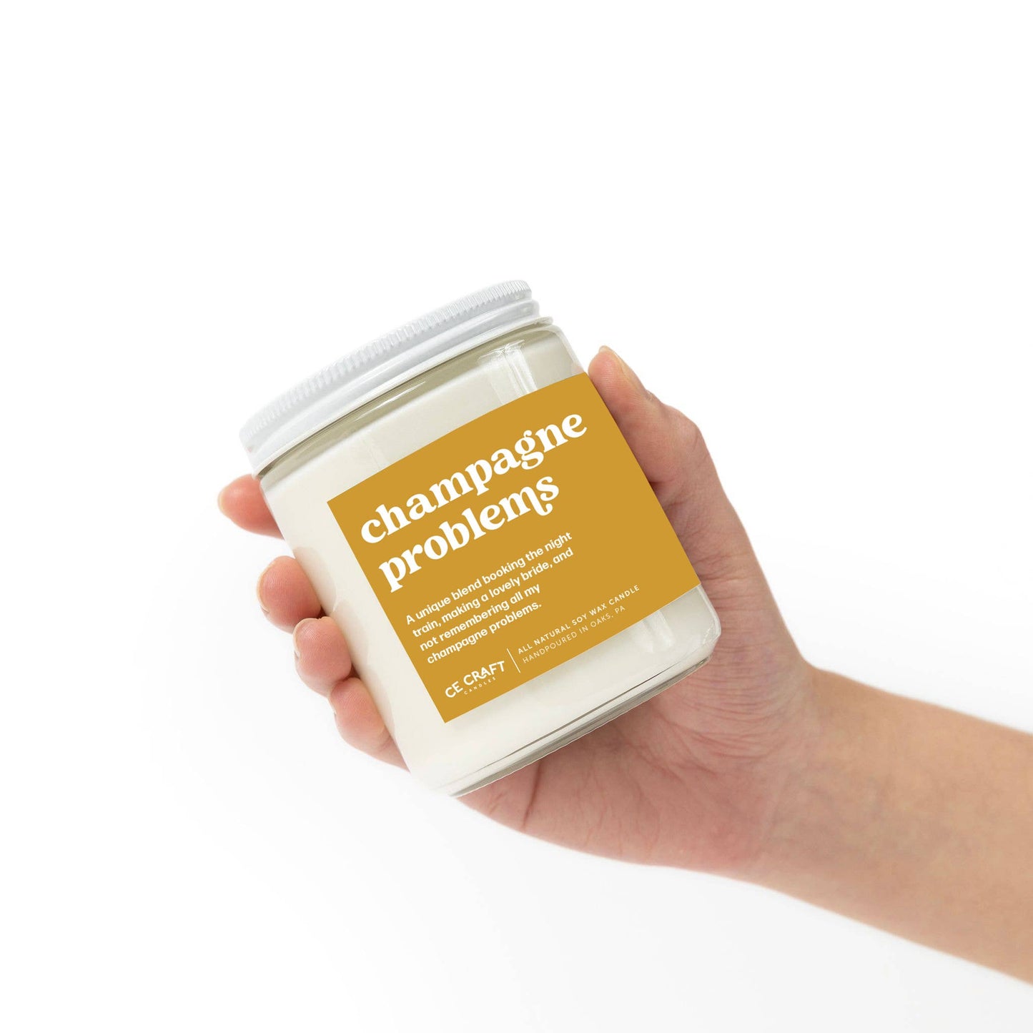Champagne Problems Candle: Standard