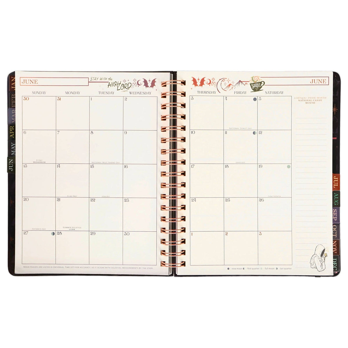 A Court of Thorns and Roses: Velaris 2027 Weekly Planner, Personal Organizer