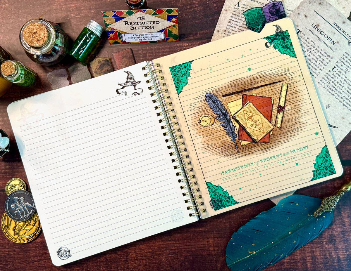 Harry Potter Sorting Hat Tabbed Journal