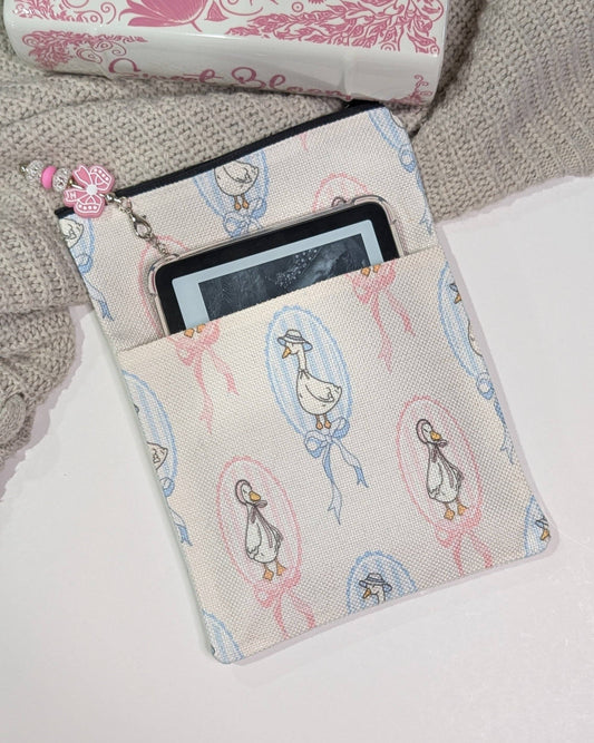 Book & Kindle Sleeve: Silly Goose Coquette