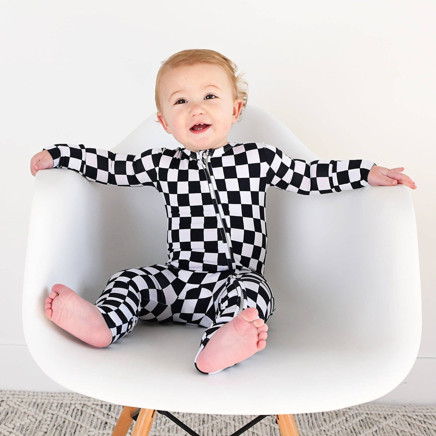 Axel ZIP Bamboo Sleepies Little Baby Outfit Bamboo