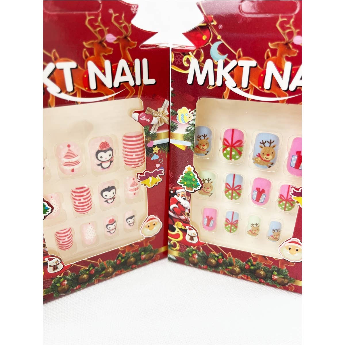 Kids Christmas Press on Nails