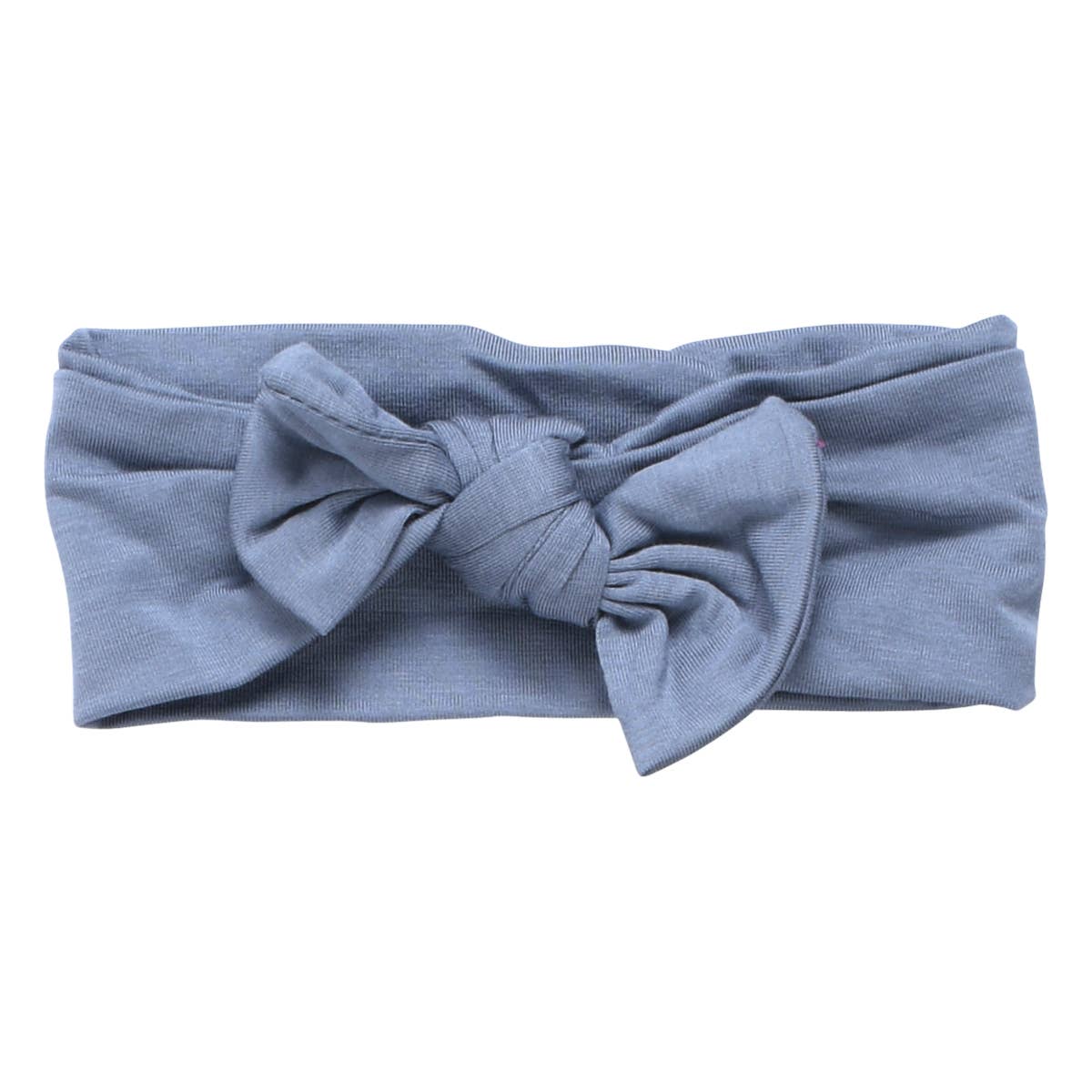 Ultra Soft Baby Headband Bow: Rose