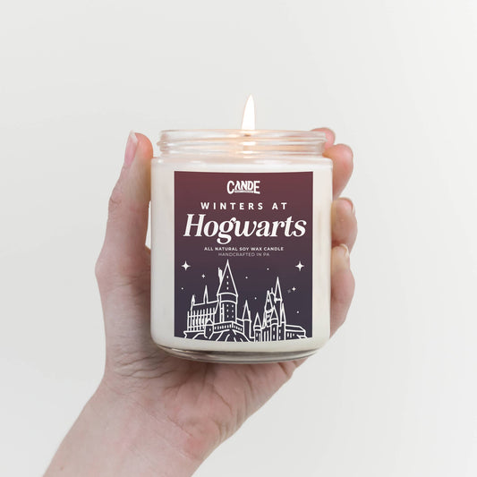 Winter at Hogwarts Candle: Standard