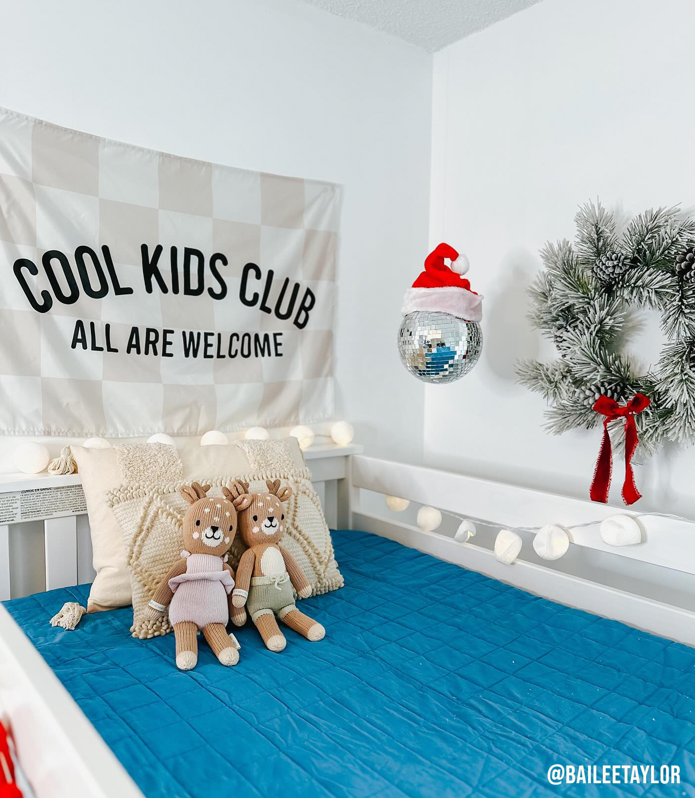 Cool Kids Club Banner | Fabric Wall Sign: Original 36x26"