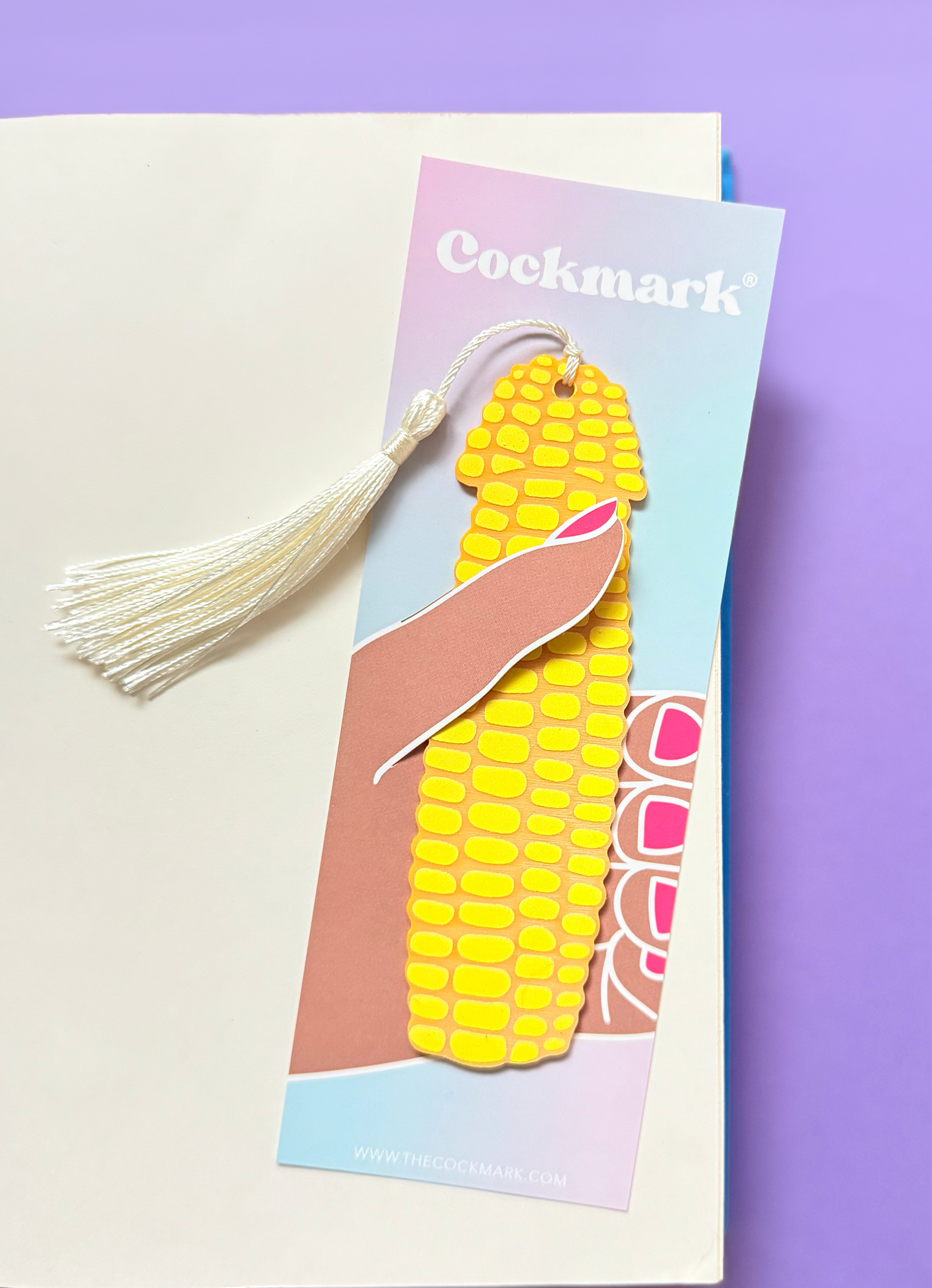 Cock on the Cob Cockmark Bookmark