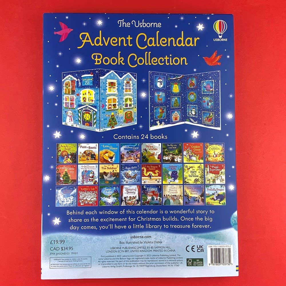 Usborne Advent Calendar Book Collection