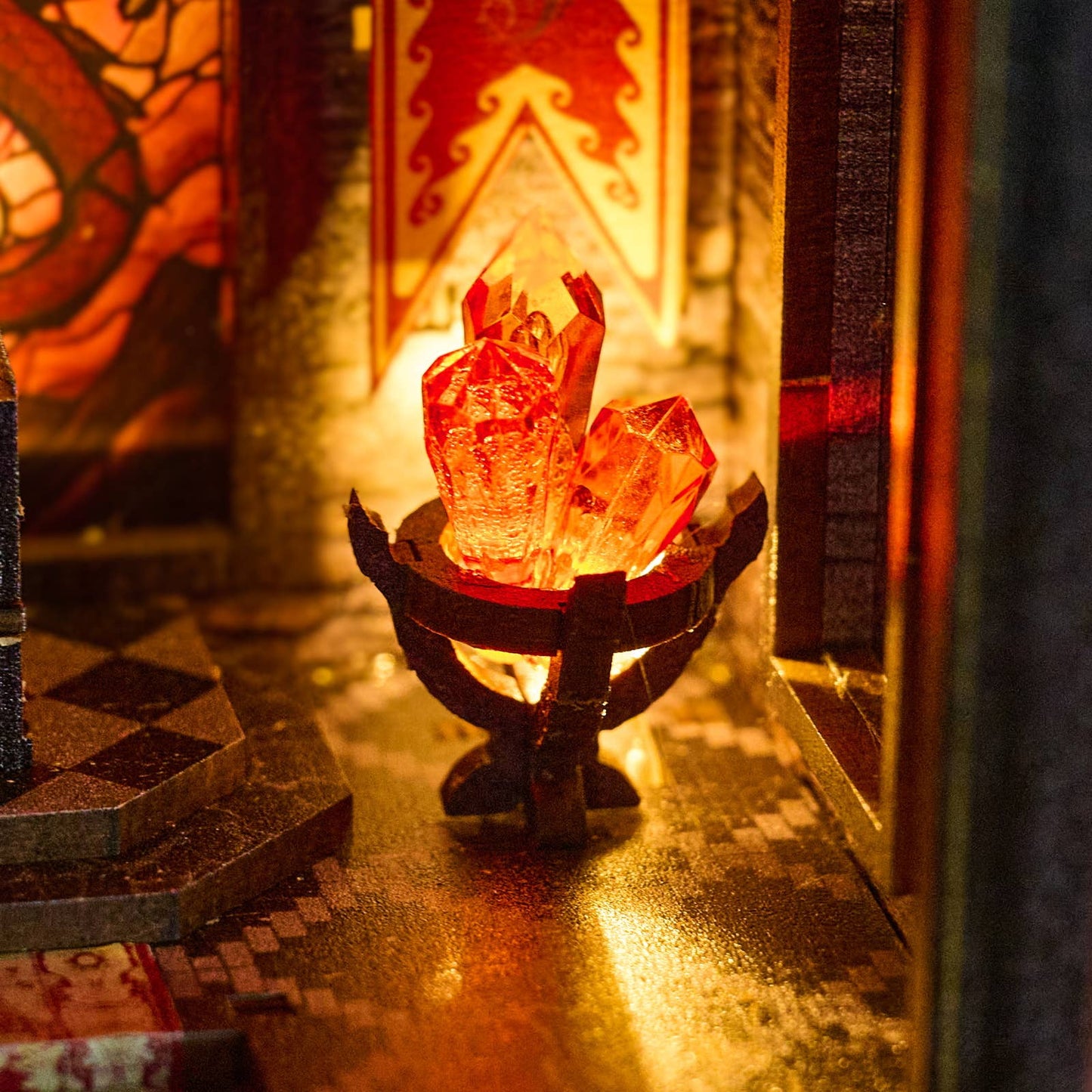 DIY Book Nook Kit: Ember Throne
