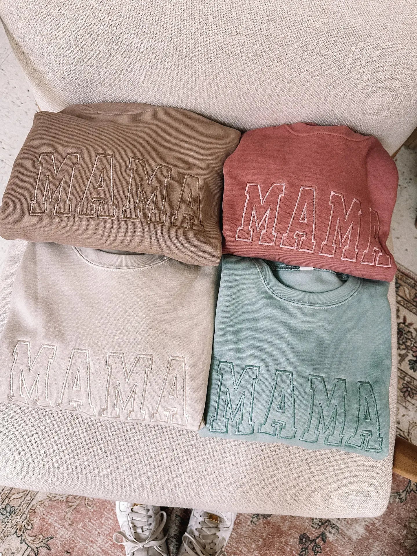 Embroidered MAMA Sweatshirt