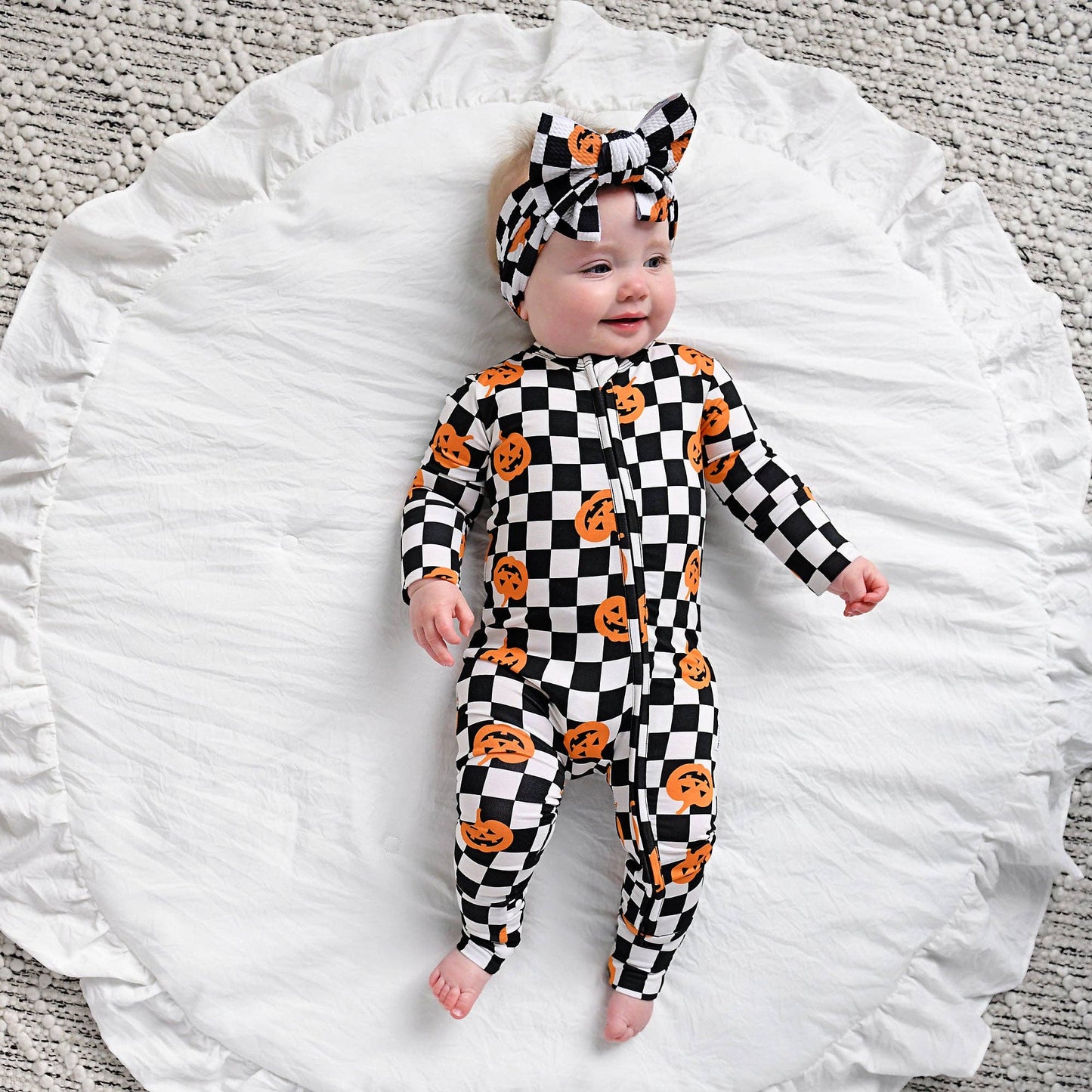 Merlin Pumpkin ZIP Bamboo Halloween Sleepies Little