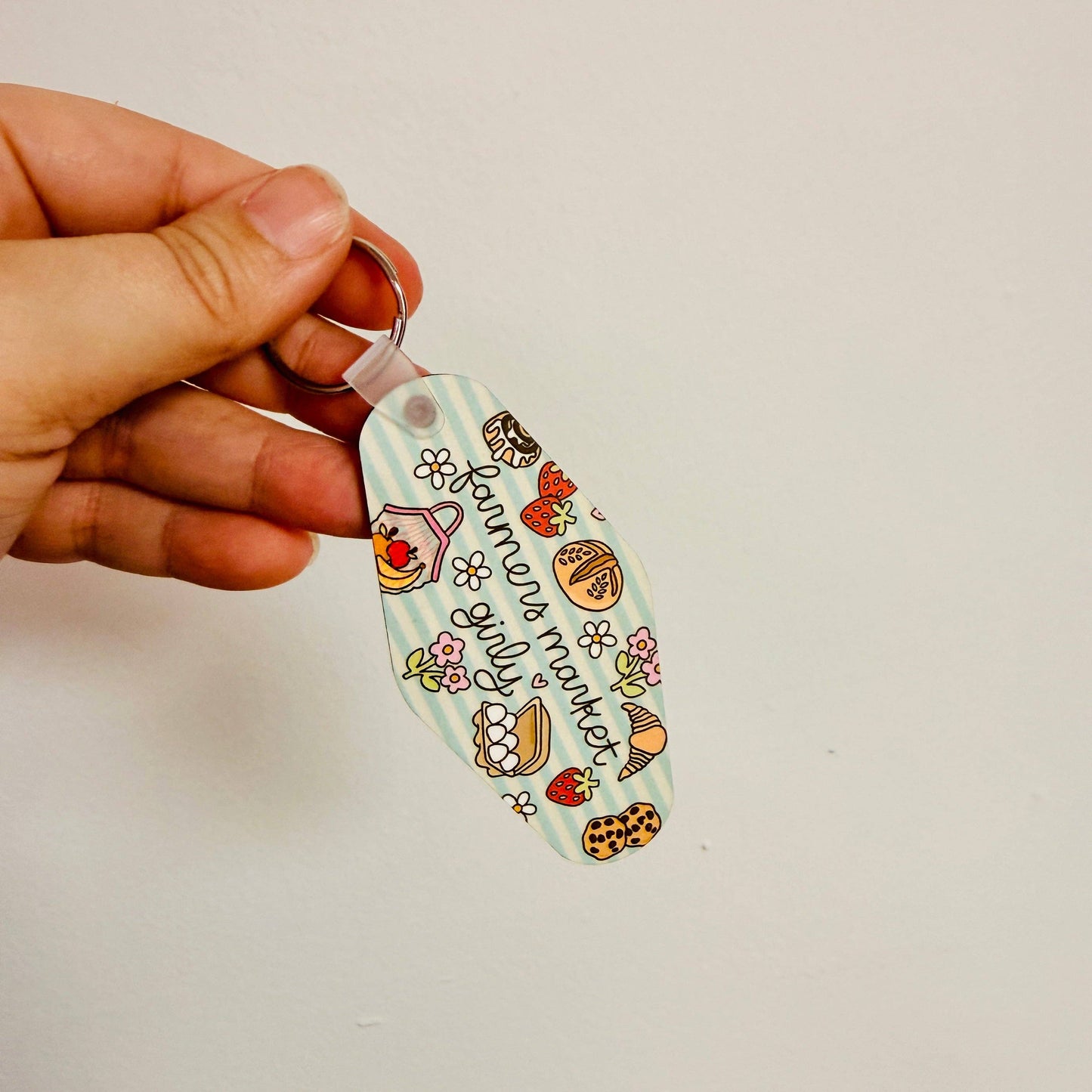 Motel Style Keychain, Farmers Market Girly