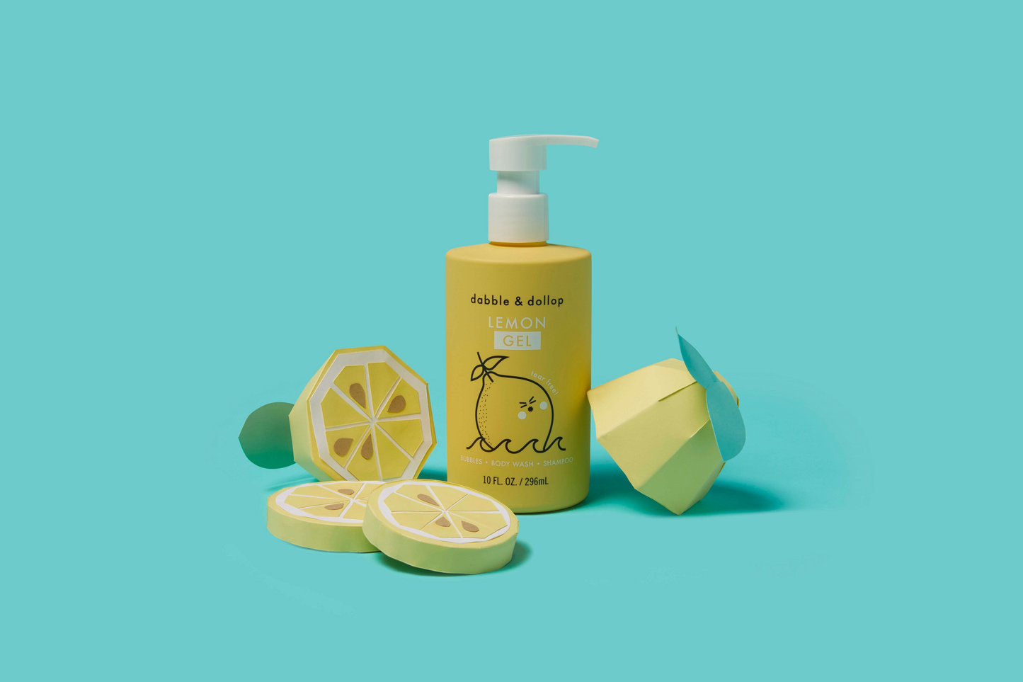 Tear-Free Lemon Shampoo & Body Wash