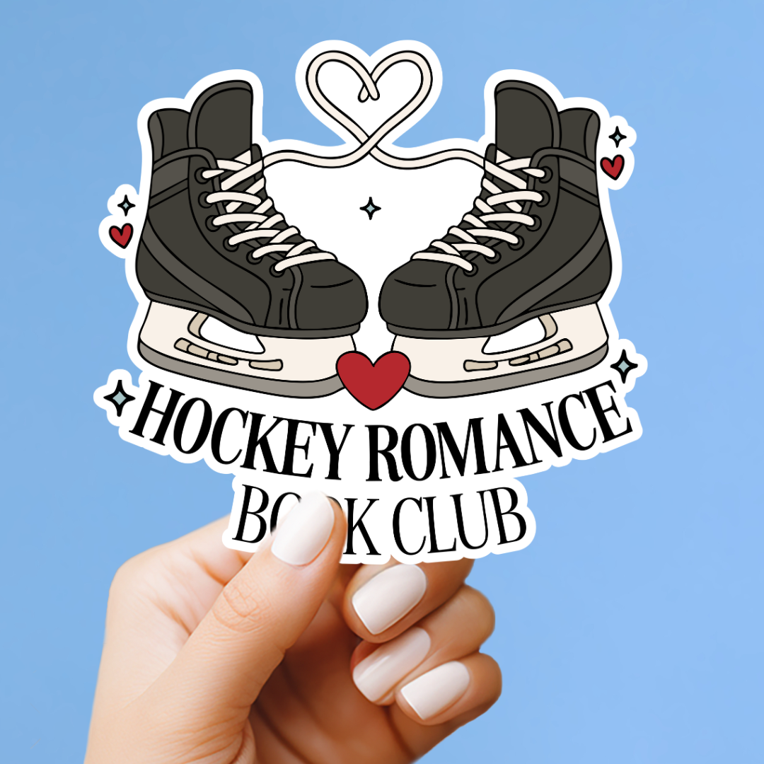 Hockey Romance Book Club Vinyl Sticker