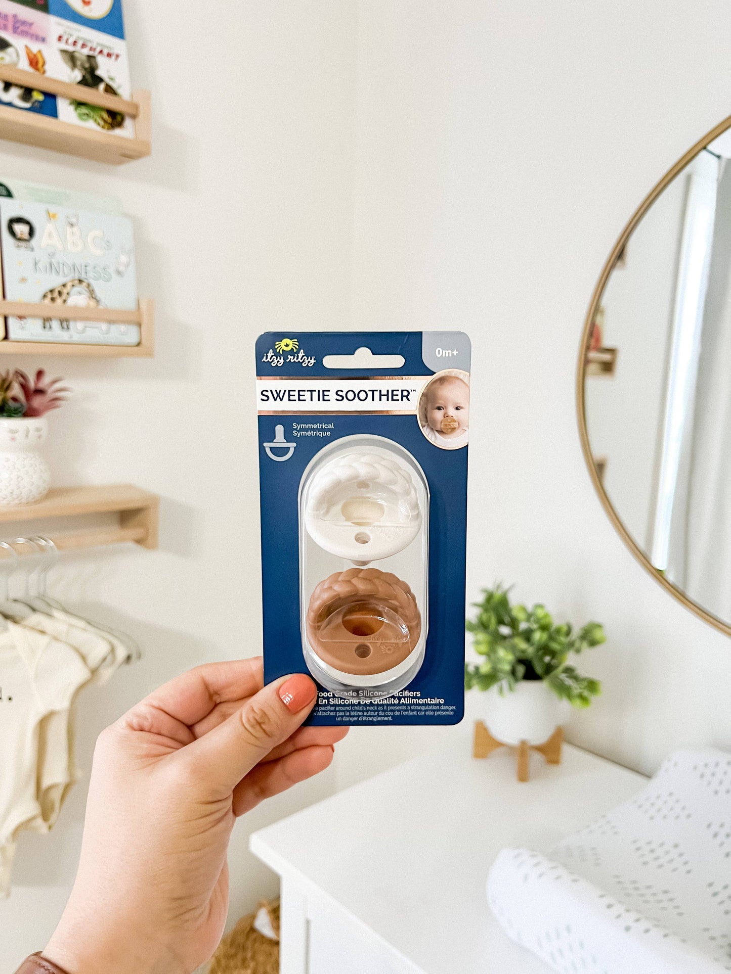 Sweetie Soother™ Pacifier Sets (2-pack): Agave + Succulent Cables
