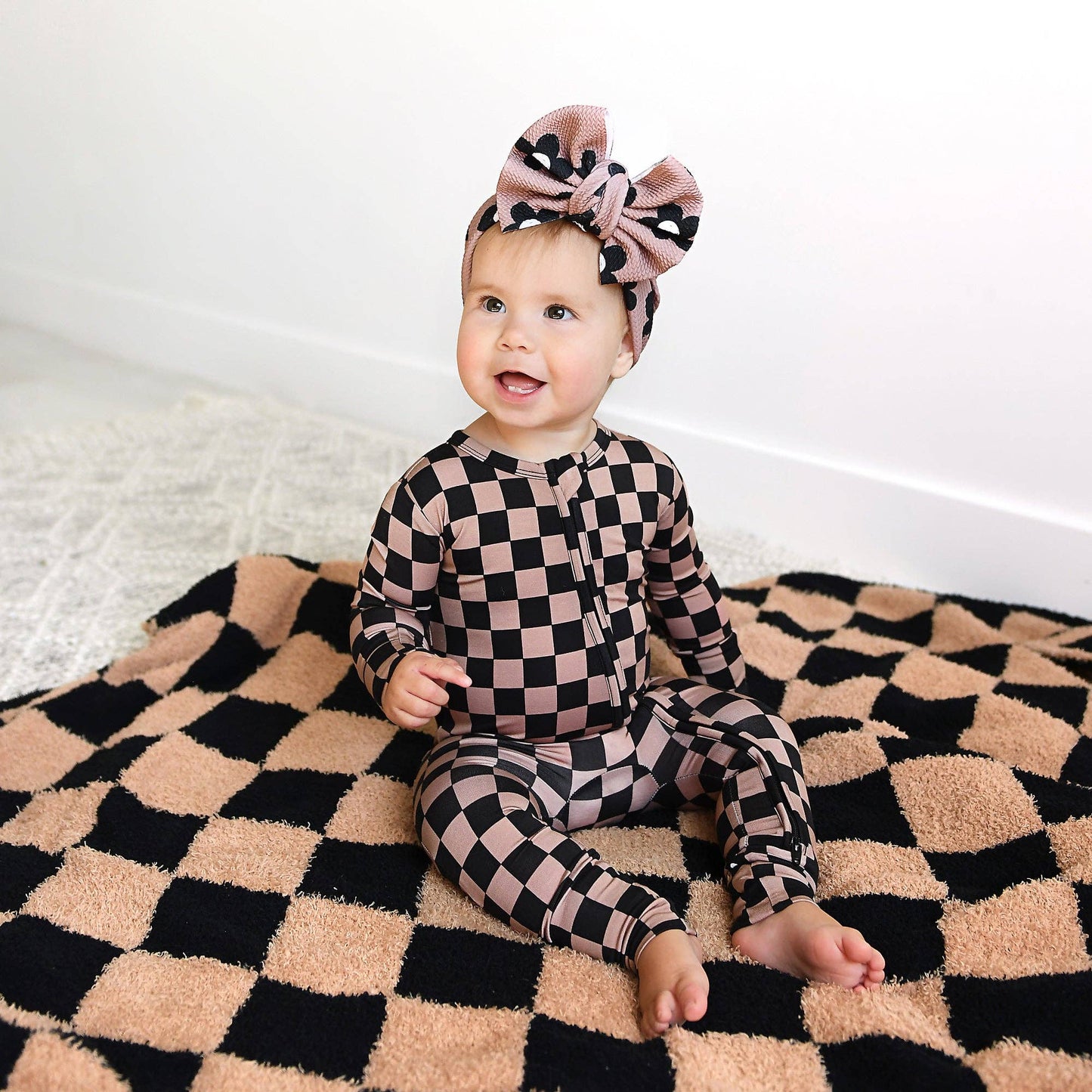 Bentley ZIP Checks Bamboo