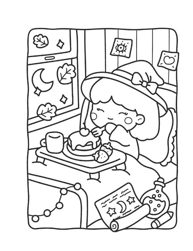 Cozy Nightmare Glow-in-the-Dark Coloring by Editors of Thunder Bay Press: Paperback; 80 pages / English