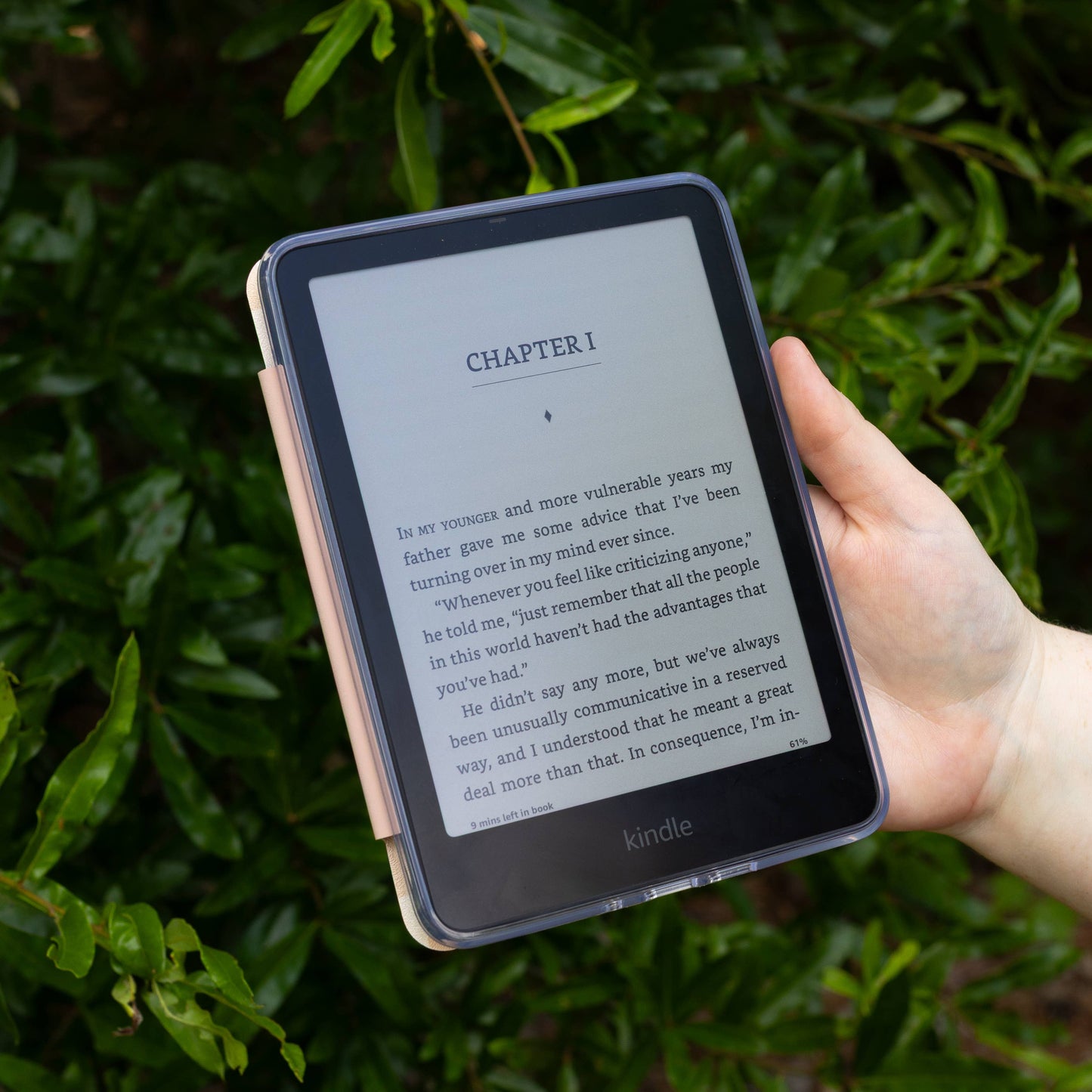 Latte Checker Clear Back Kindle Case | Bookish & Reading: Kindle Paperwhite (11th Generation)