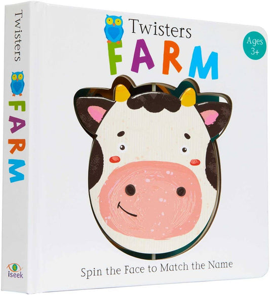 Twisters: Farm (Animal-Themed Matching Board Book)